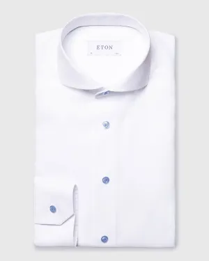 ETON 100000423301 WHITE SLIM SC SHIRT