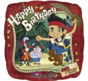 17" Licensed Jake Never Land Pirates Birthday Balloon