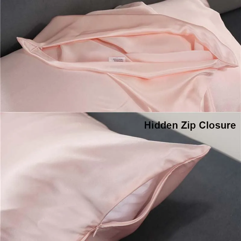 30 Momme Silk Pillowcase - Hidden zip - Standard size - custom and wholesale