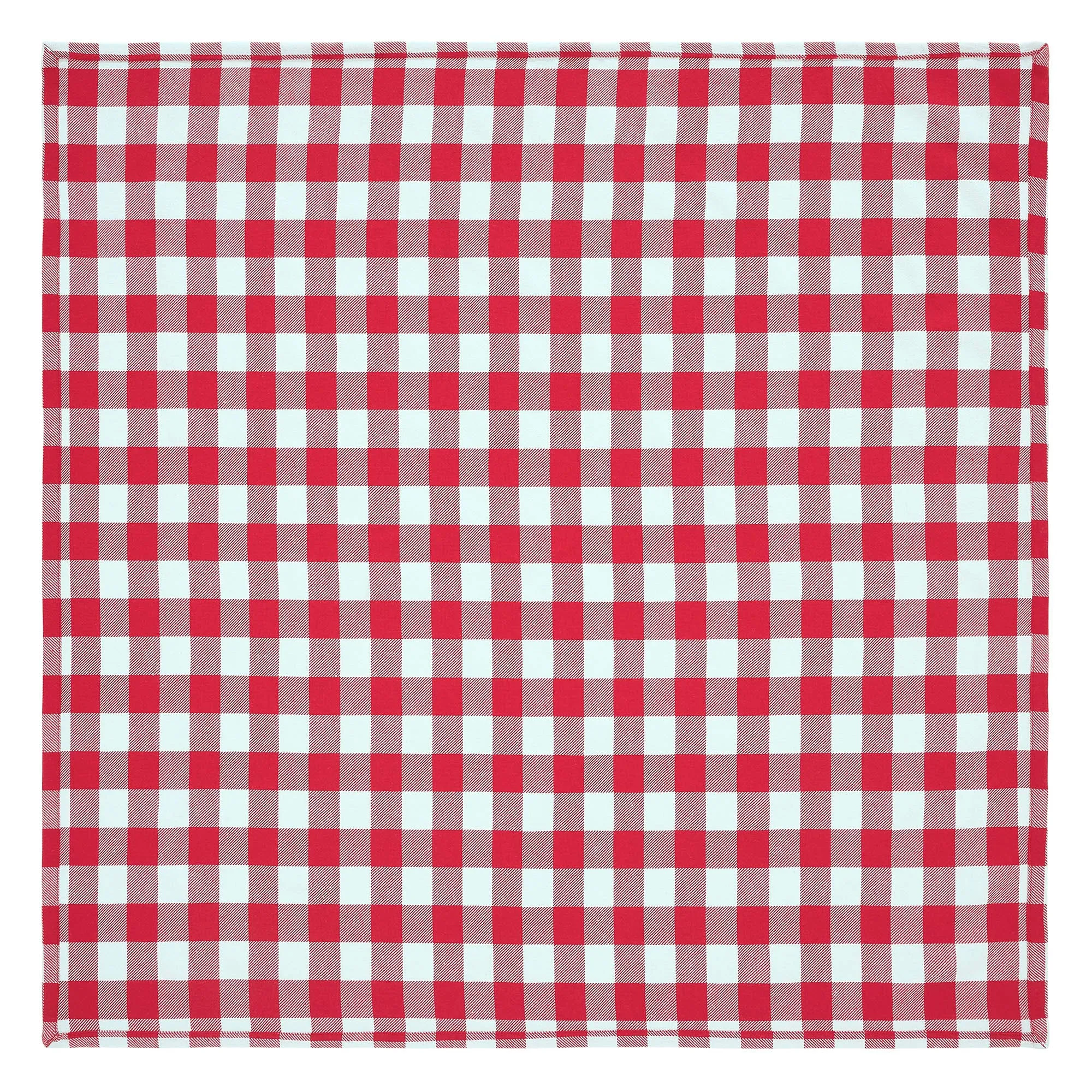 Annie Buffalo Check Red Table Topper 40x40