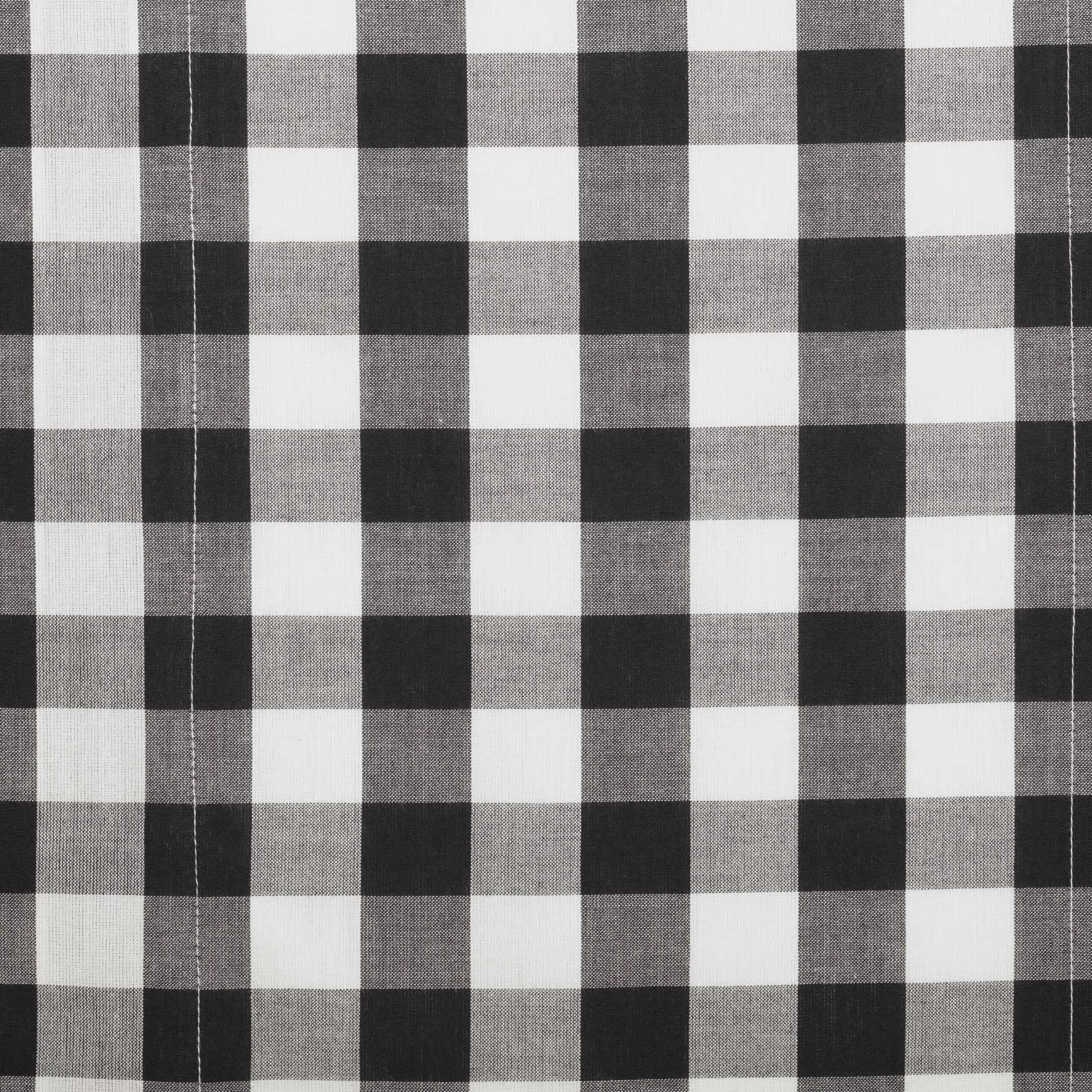 Annie Buffalo Check Ruffled Swag Set of 2