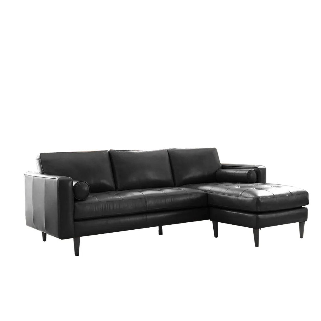 Bosco 4 Seater L Shap Leatherette Sofa