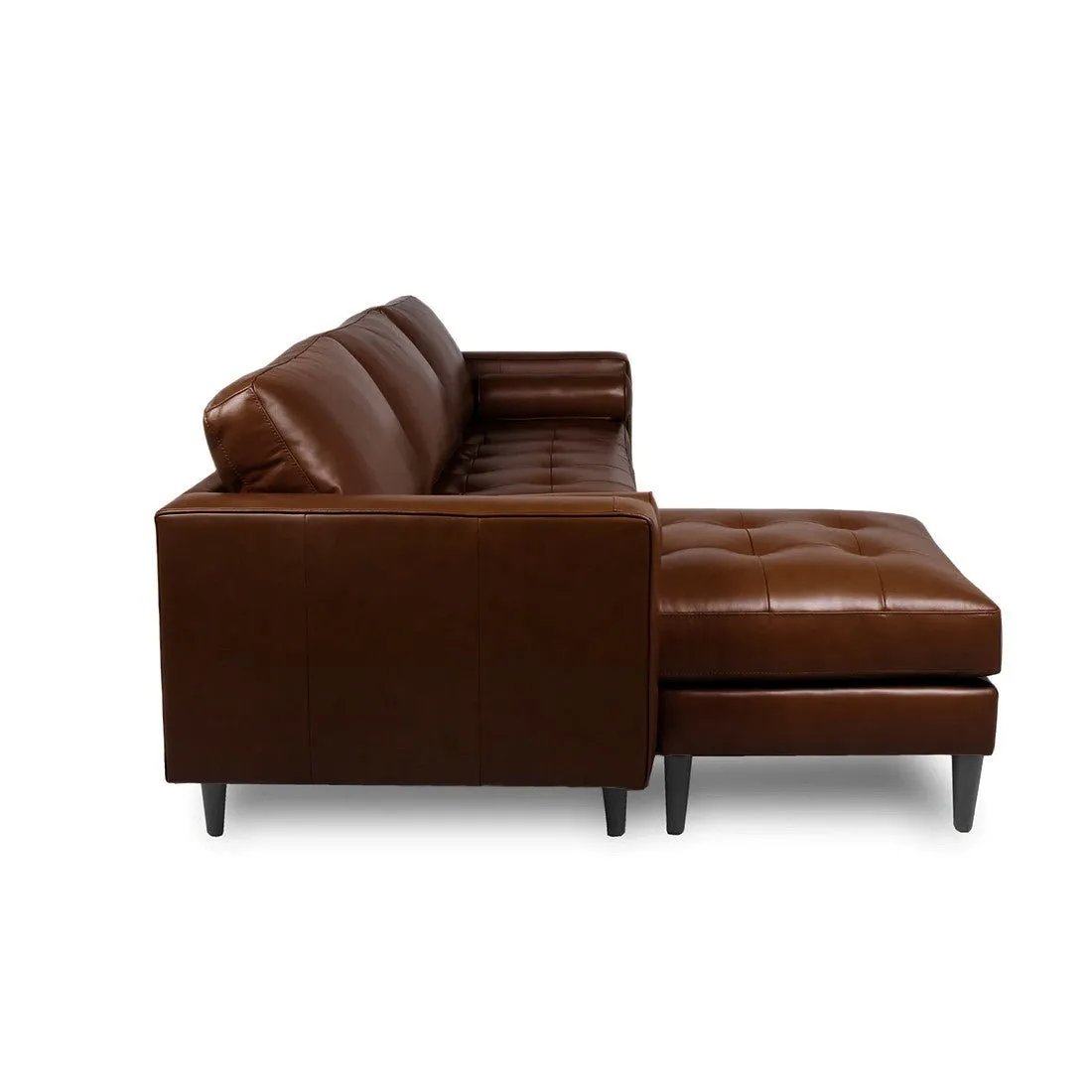 Bosco 4 Seater L Shap Leatherette Sofa