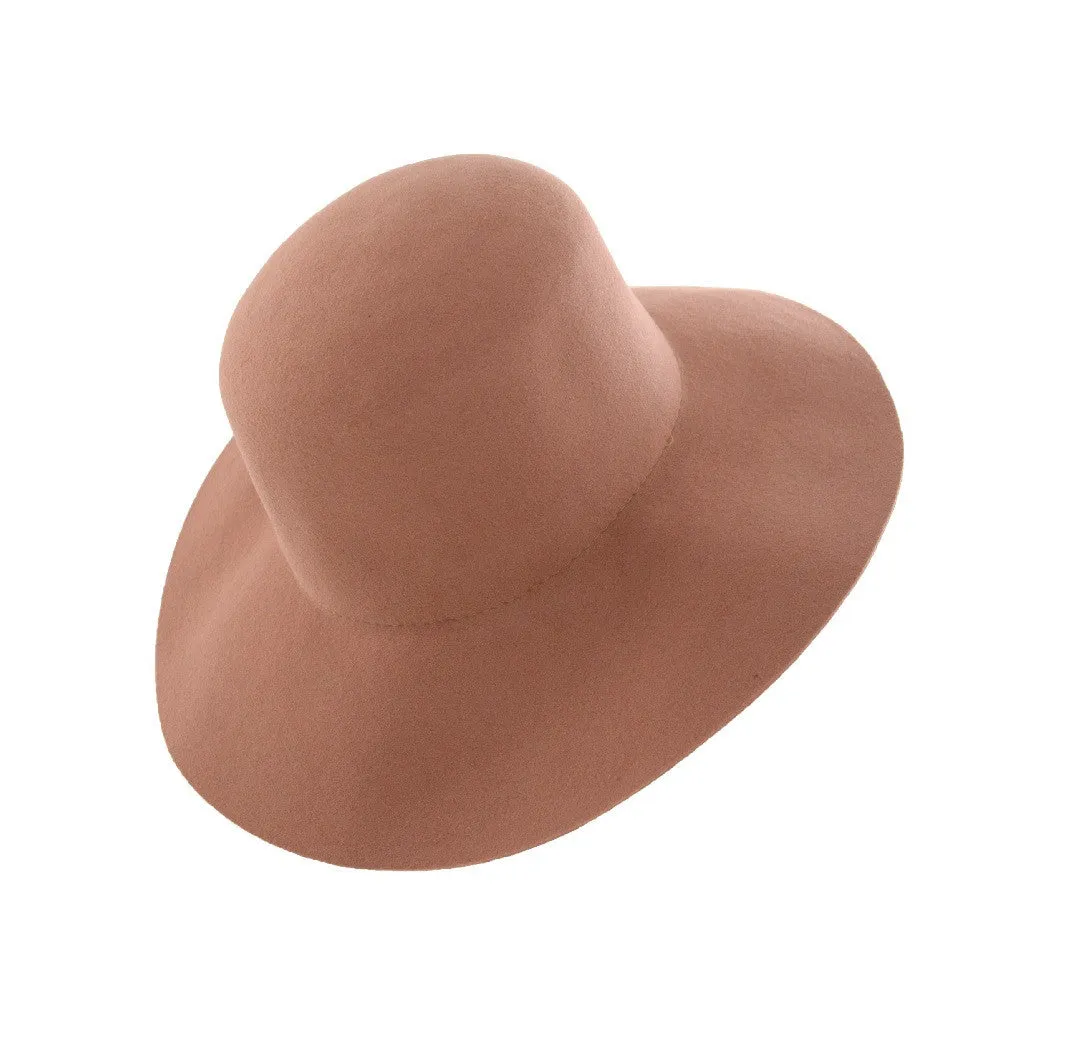 Camel Felt Floppy Hat