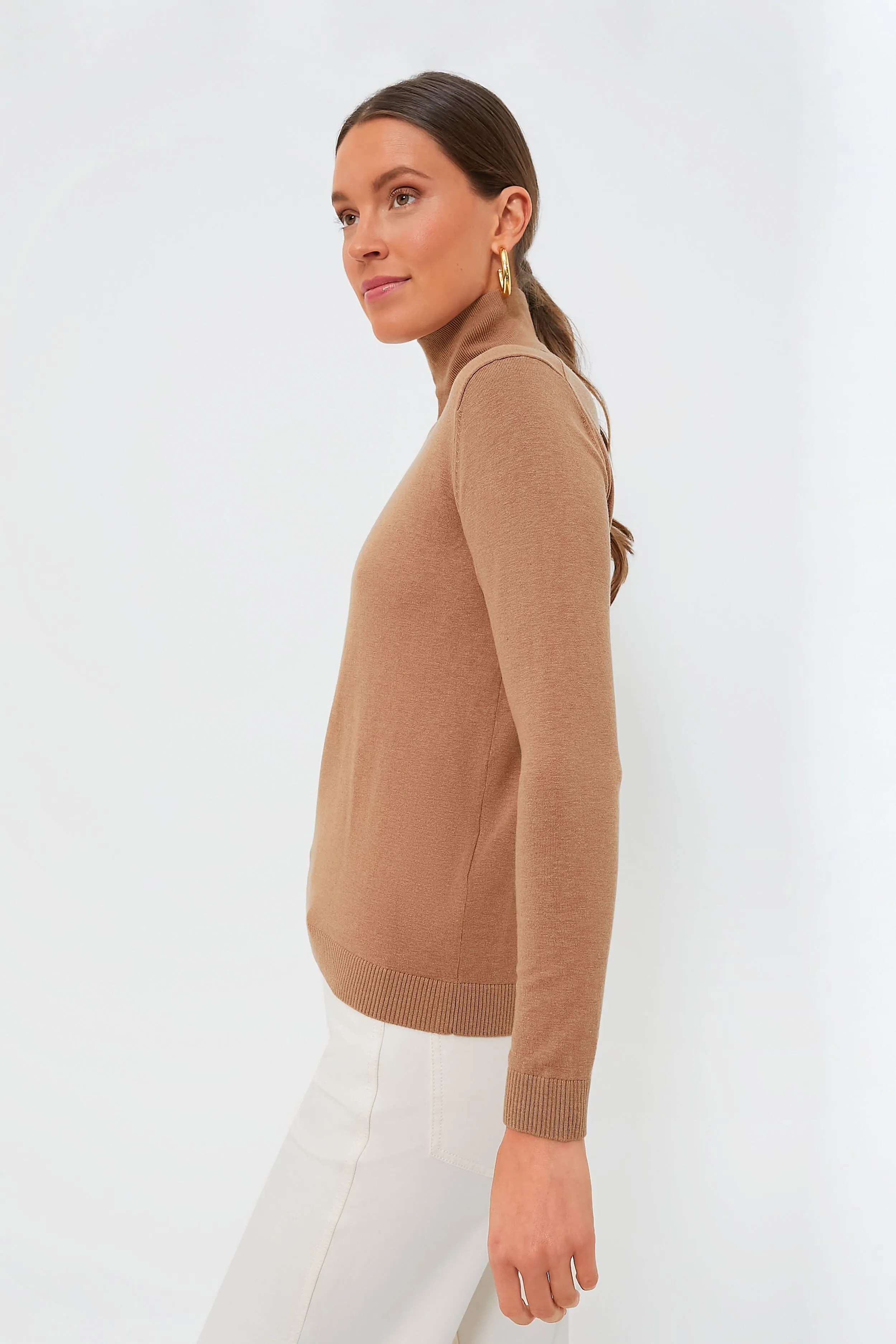 Camel Kiku Turtleneck