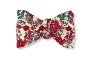 Canbury Floral Butterfly Bow Tie