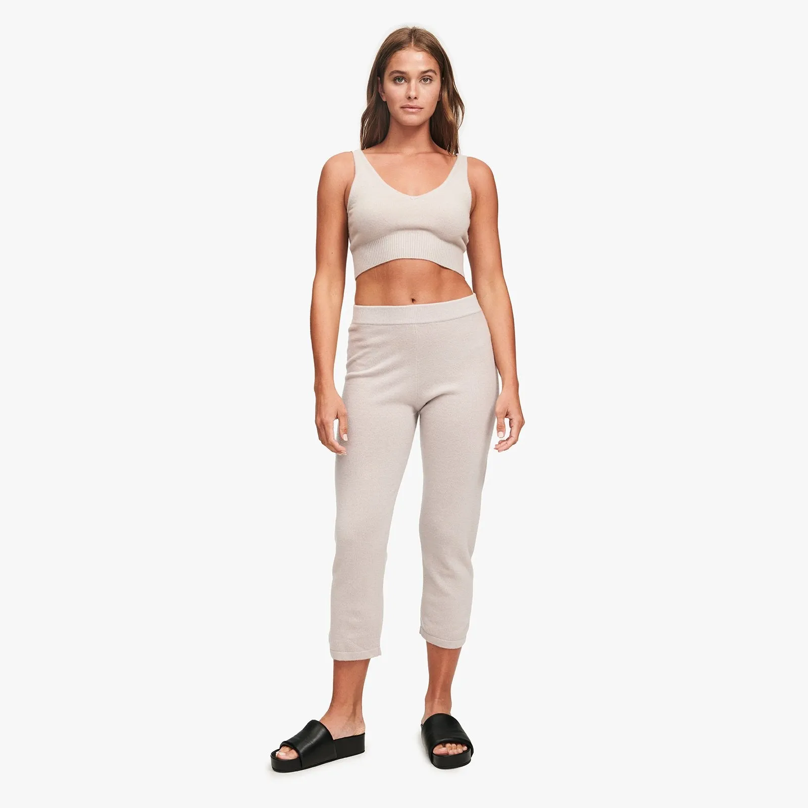 Cashmere Cropped Pant