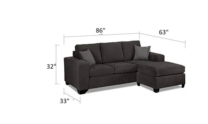 Cordell 4 Seater Fabric Sofa for Living Room