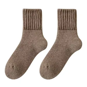 Cozy Reading Wool Socks