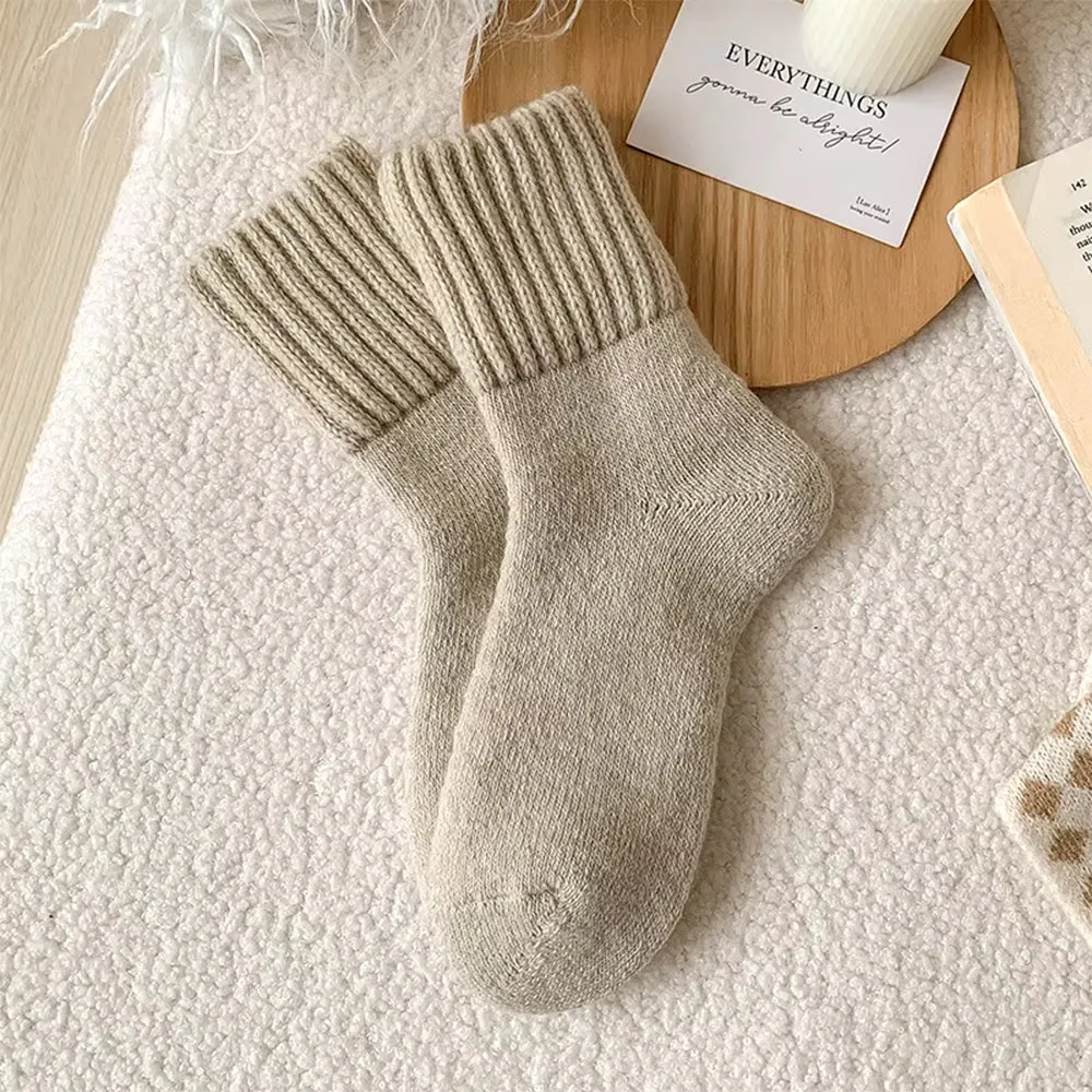 Cozy Reading Wool Socks