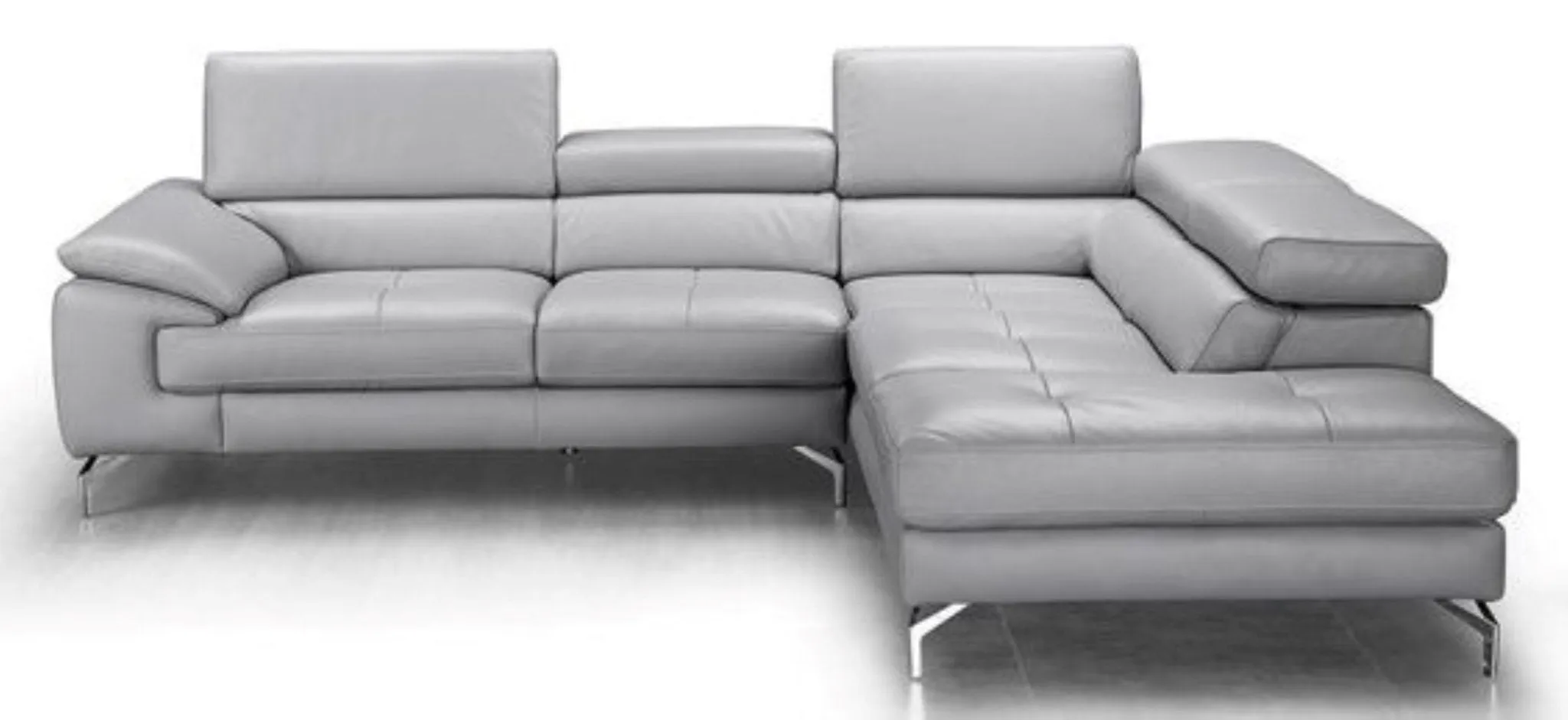 Crasio 5 Seater L Shape Leatherette Sofa For Living Room