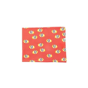 Fishes Red Beach Towel