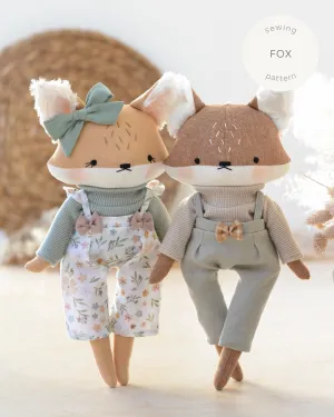 Fox Stuffed Animal Sewing Pattern