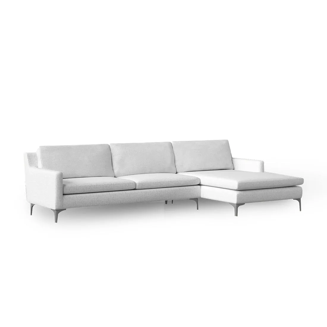 Franco 4 Seater Fabric L Shape Sofa