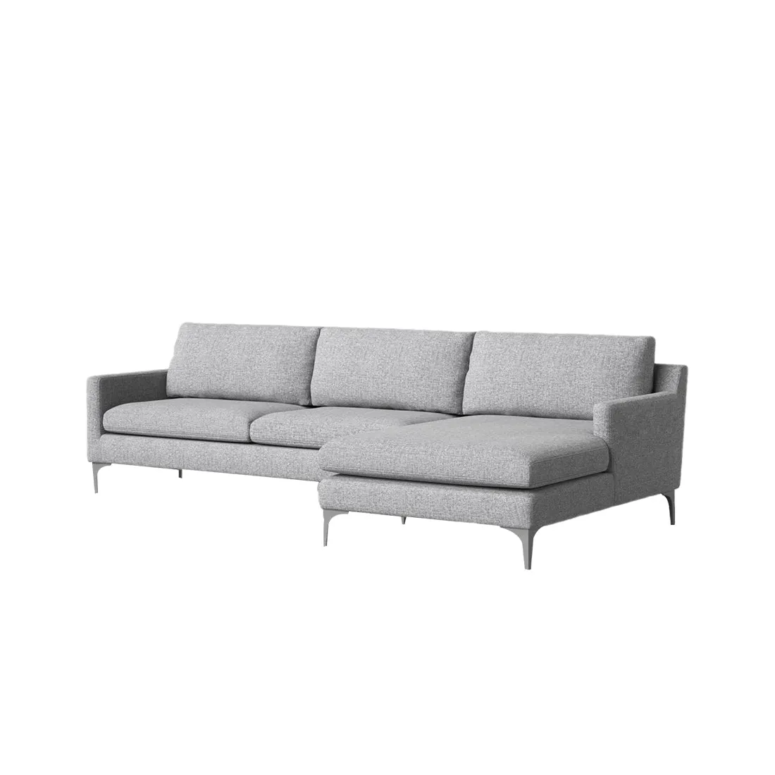 Franco 4 Seater Fabric L Shape Sofa