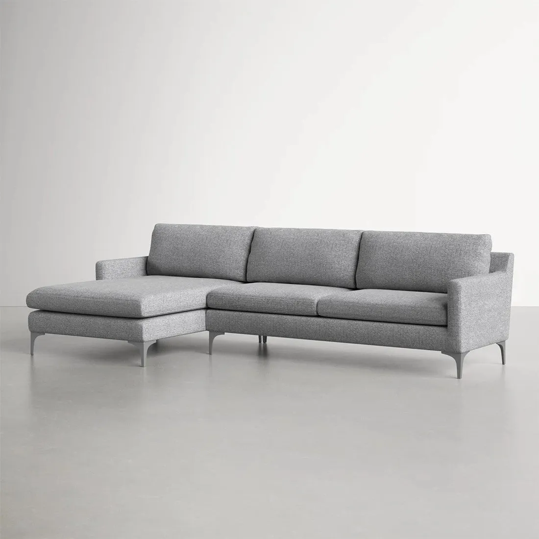 Franco 4 Seater Fabric L Shape Sofa