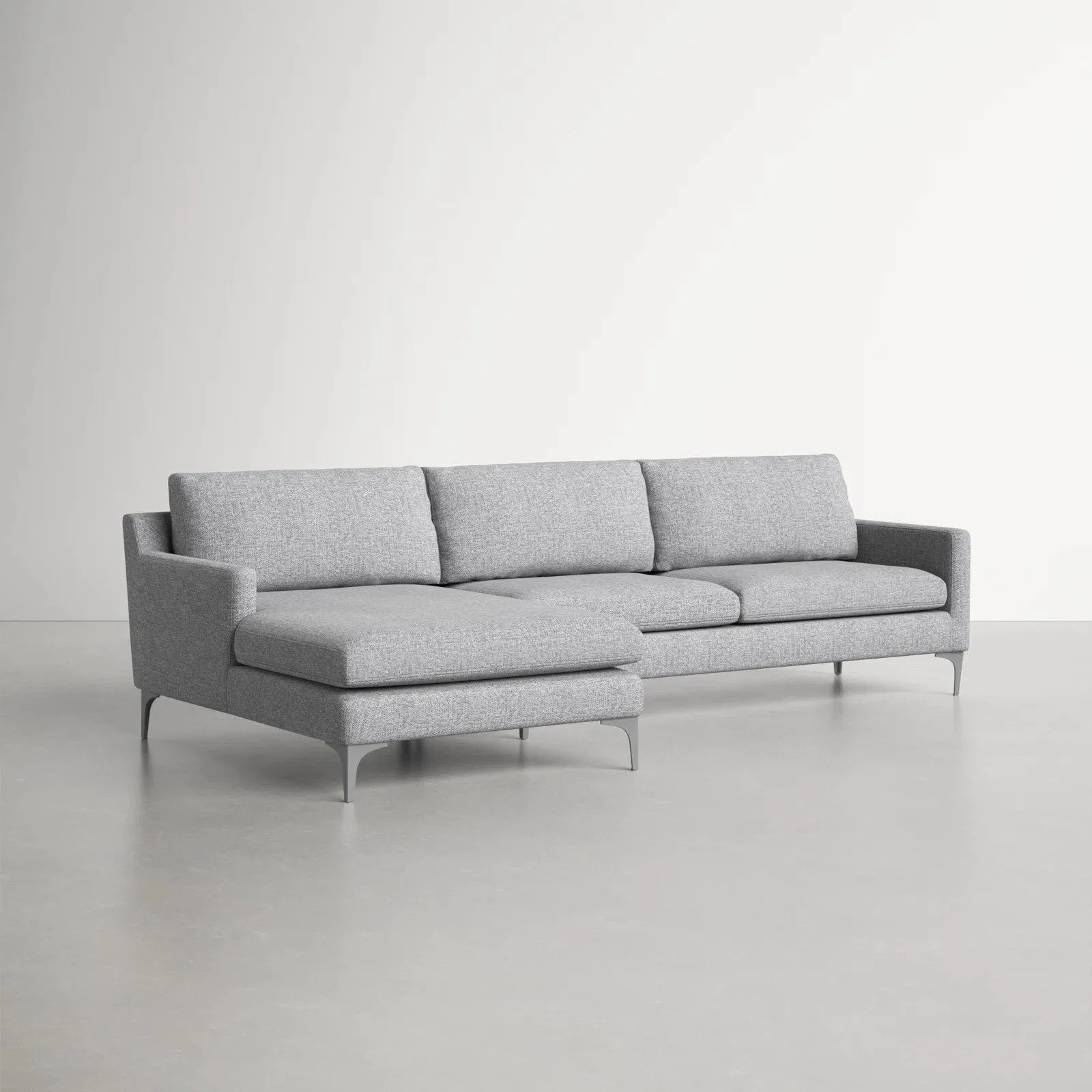 Franco 4 Seater Fabric L Shape Sofa