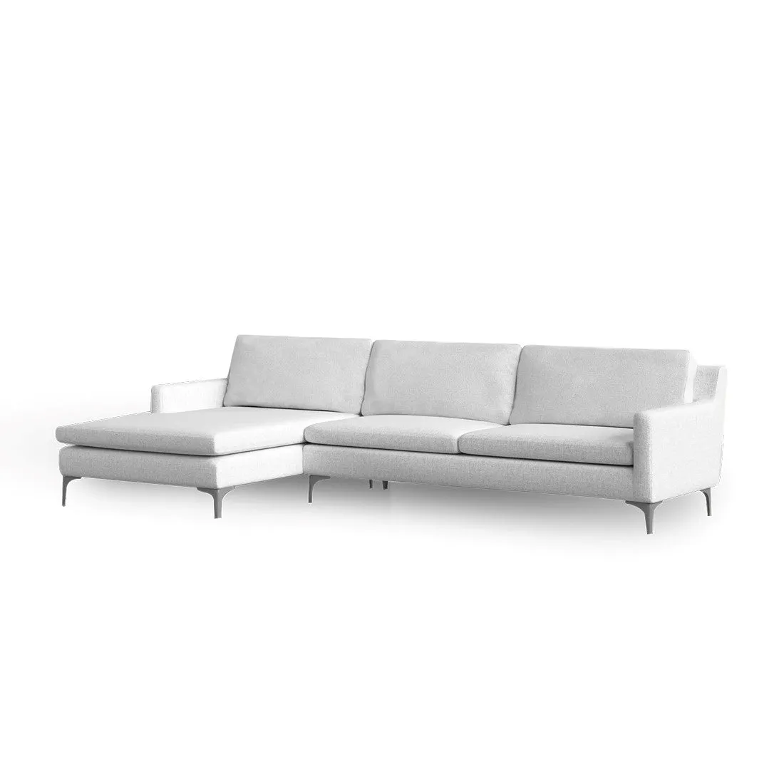 Franco 4 Seater Fabric L Shape Sofa