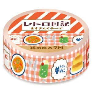 Furukawashiko Washi Tape (15mm) - Soda and Dessert Café