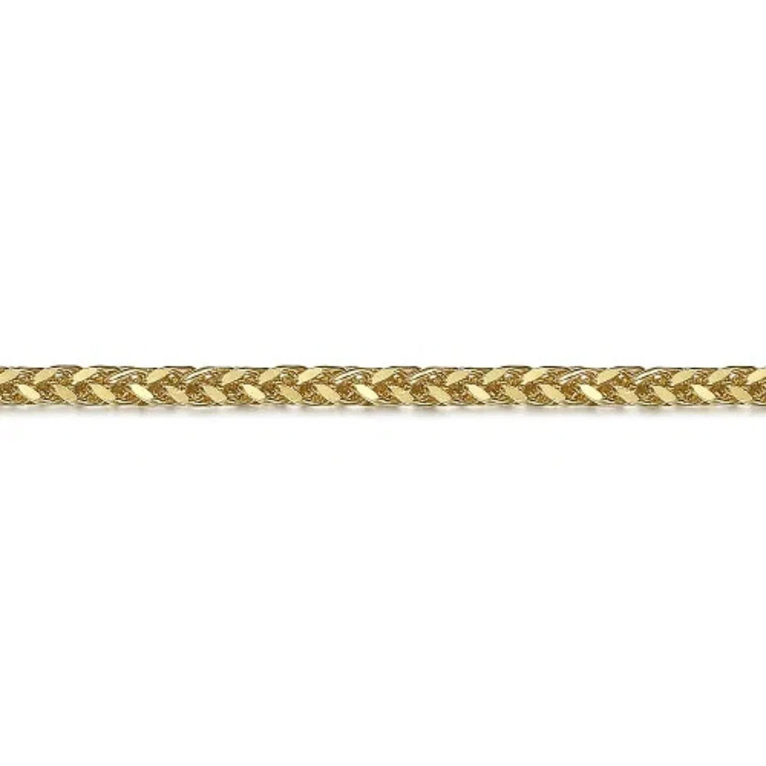 Gabriel & Co. Plain Gold Chain Bracelet