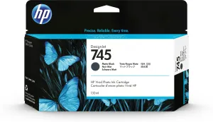 Hp 745 130-Ml Matte Black Ink Cartri