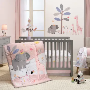 Jazzy Jungle 3-Piece Crib Bedding Set