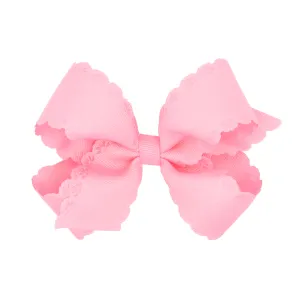 Medium Eyelet Embossed GG Bow