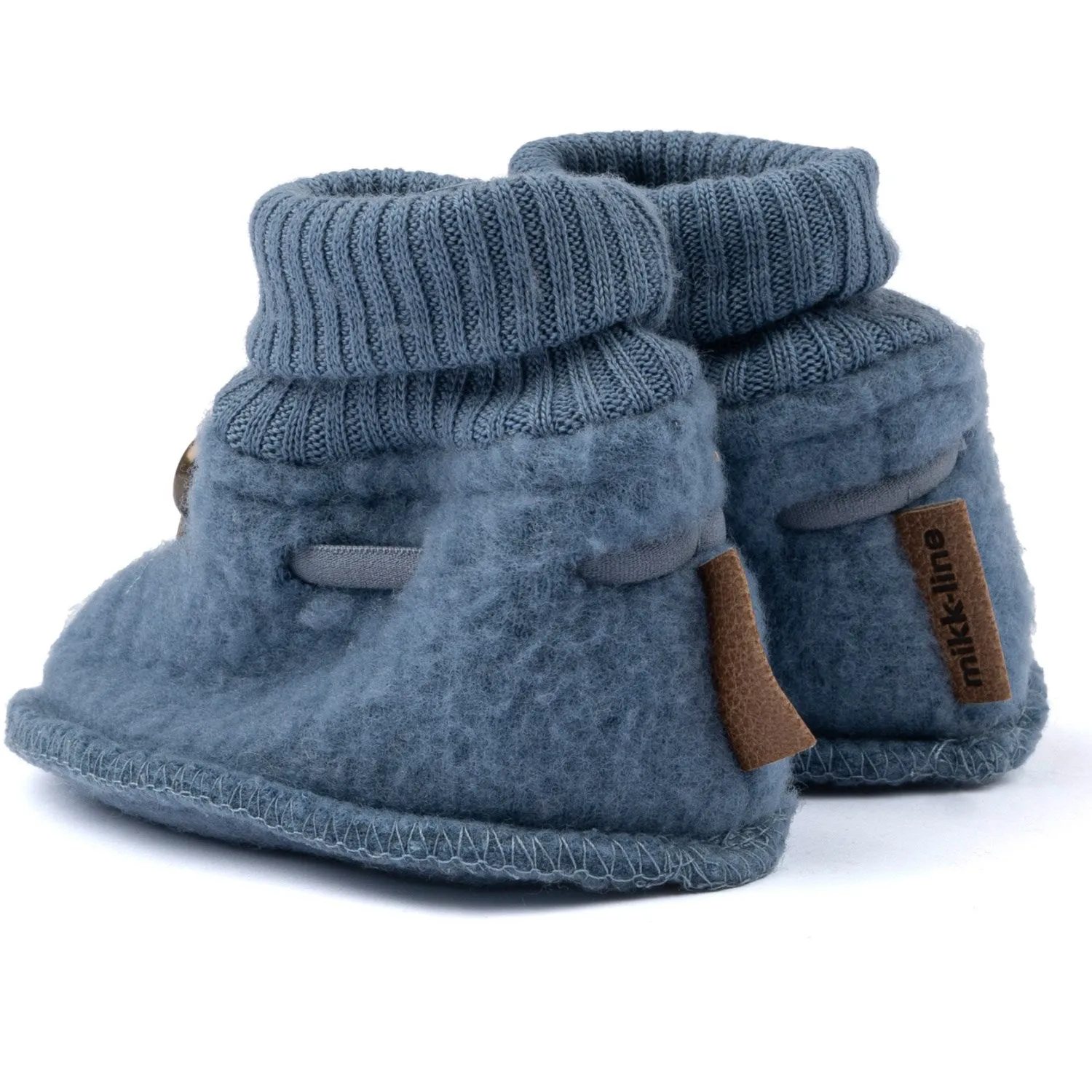 Mikk-Line Flint Stone Wool Footies