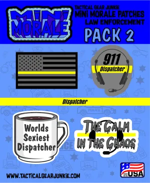 Mini Morale - Police (Dispatcher) Patch Pack 2