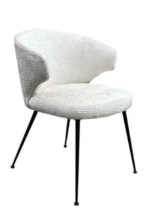 Modern Cream Dining Chair | OROA Xandra