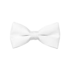 New Men's White Pre Tied Bow Tie