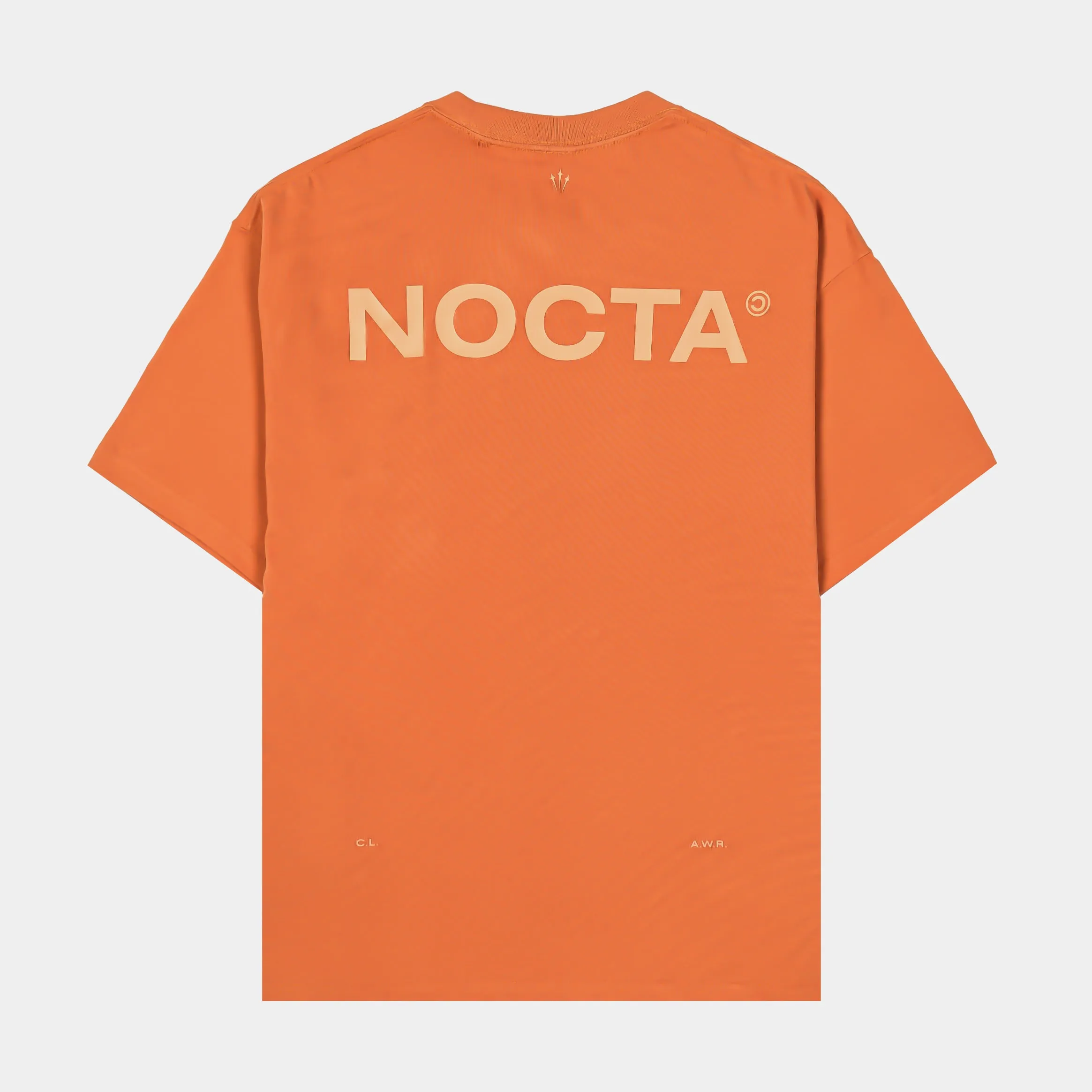 NOCTA NRG Mens Short Sleeve Shirt (Orange/White)