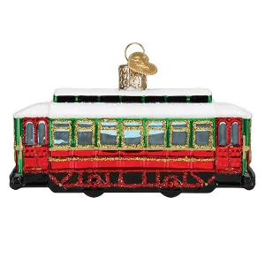 Old World Christmas Trolley Ornament