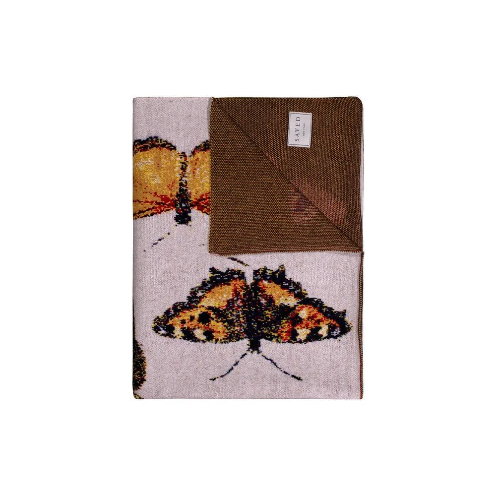 Papillon Cashmere Blankets by Saved NY