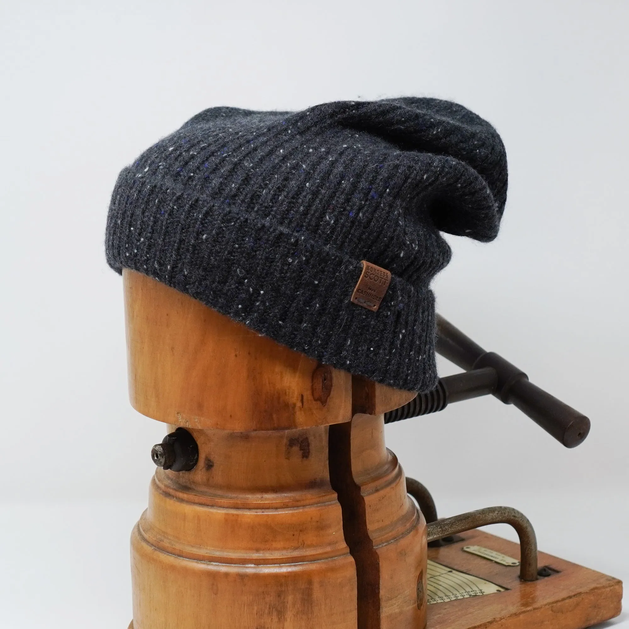 The Fisher - 100% Cashmere - Ladies Thick Knit Hat