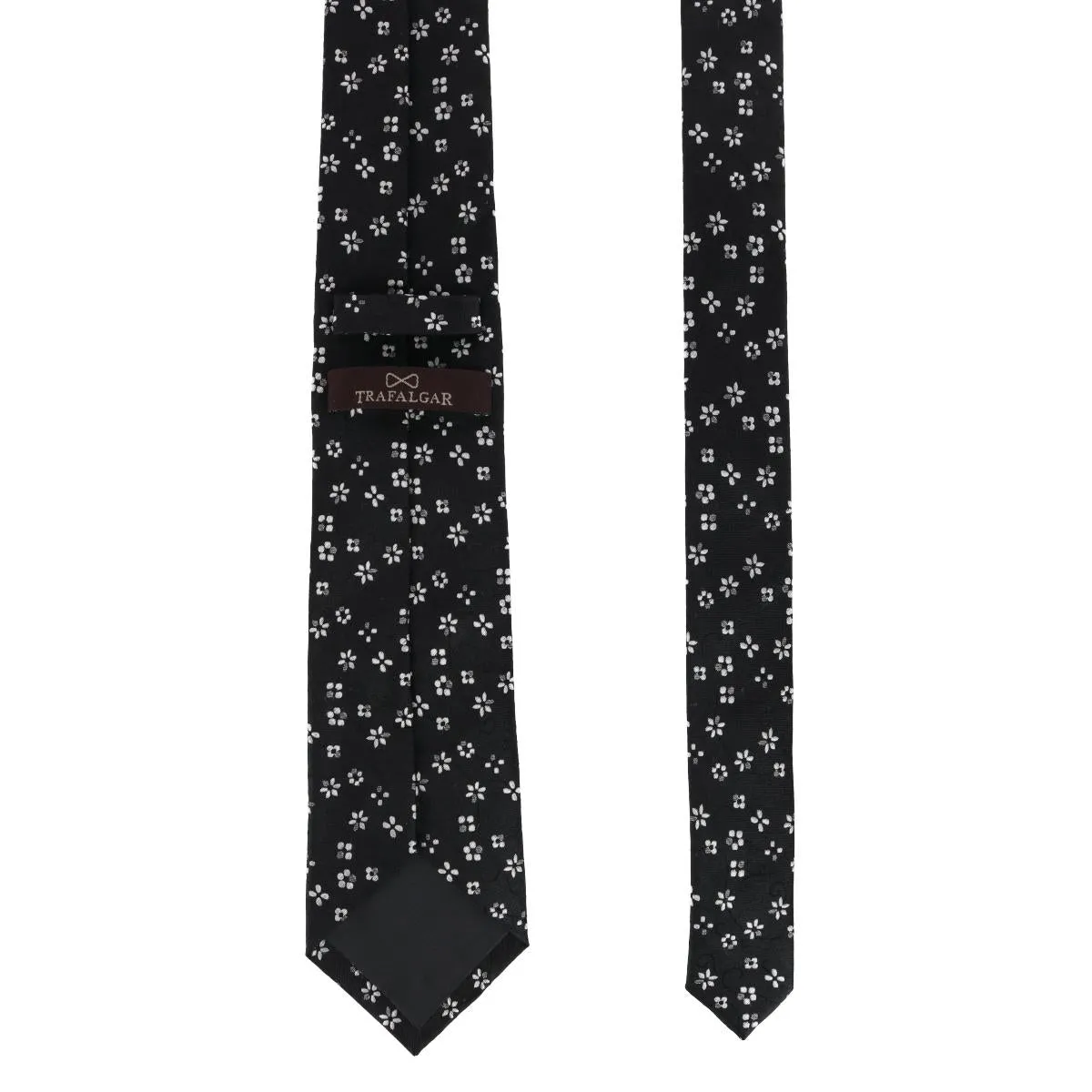 Tudor Daisy and Vine Silk Business Necktie