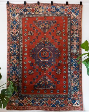 Vintage Canakkale Rug 6'4"x8'11"